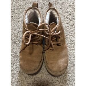 UGG 1094269 Women's‎ Sz 9 Fleece Lined Brown Ankle Boots
